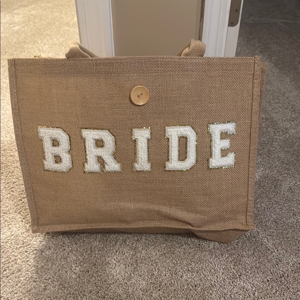 Bride Tan Tote Bag
